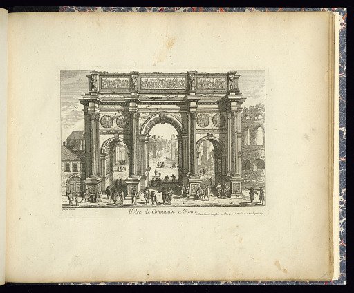 L’Arc de Constantin a Rome