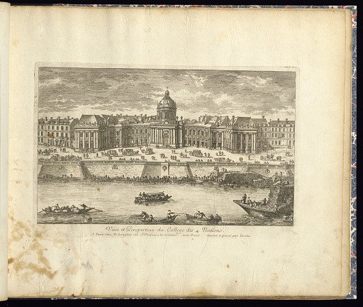 Veüe et Perspective du College des 4. Nations.