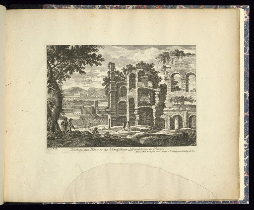 Vestige des Termes de l’Empereur Diocletian a Rome