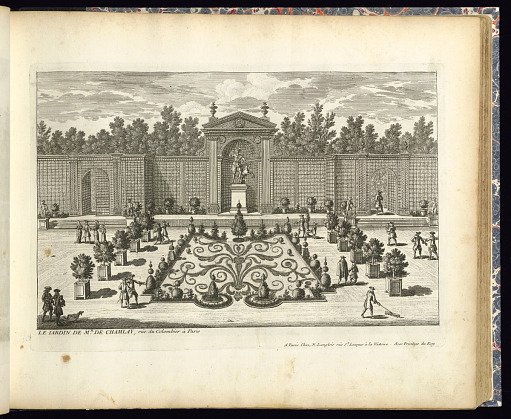 LE JARDIN DE MR DE CHAMLAY, rüe du Colombier à Paris