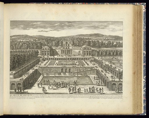 LA GROTE DE MEUDON à main droite à côté du Château