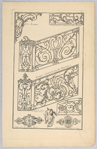 Various Designs for Decorative Metalwork