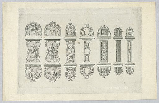 Design for Seven Metal Book Clasps