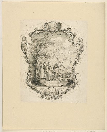 Design for Fan, from "Écrans à Main"