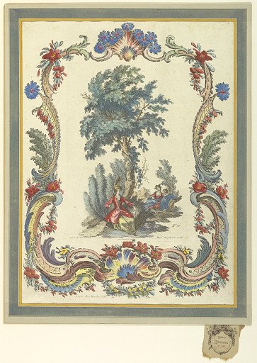 Couple Beneath Tree, Third Figure Lurking