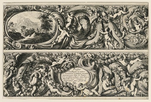 Friezes: Title Page for the set "Frises Feuillages et autres Ornemens..."