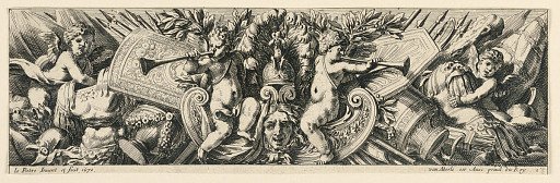 Frieze: Trophies of Arms and Putti