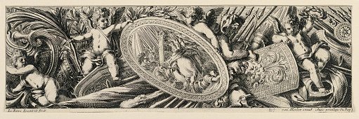 Frieze: Trophies of Arms and Putti
