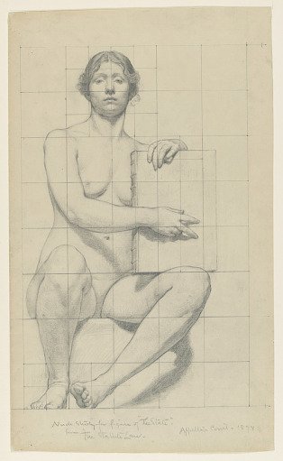 Study for "The State," "The Reign of the Law," Appellate Division Court House, New York, NY