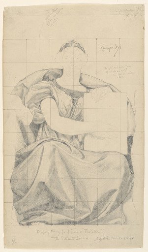 Study for "The State," "The Reign of the Law," Appellate Division Court House, New York, NY