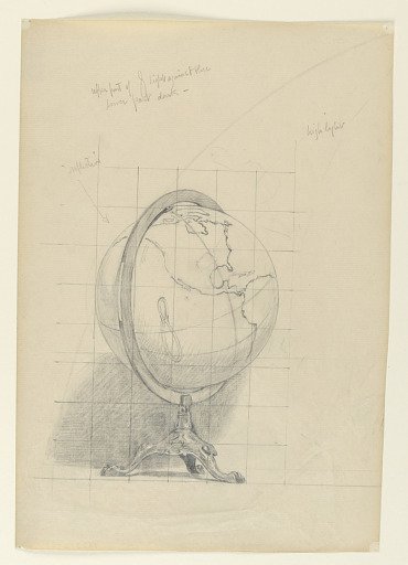 Study for "Mathematics," "The Sciences," Library of Congress, Washington D.C.