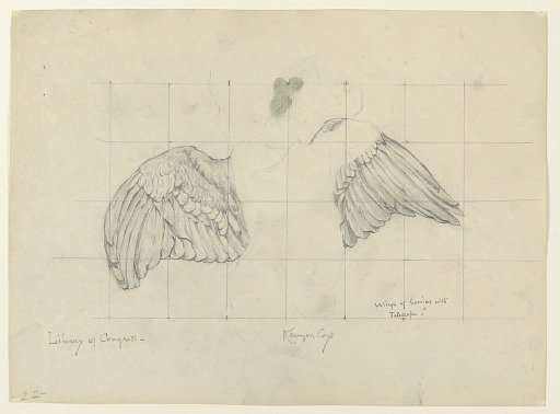 Study for "Mathematics," "The Sciences," Library of Congress, Washington D.C.