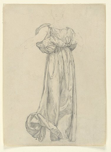 Study for drapery