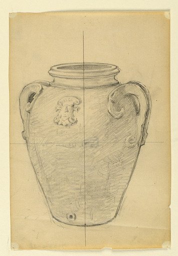 Study for vase, "The Sources of Wealth, "Union Trust Company Building,Cleveland, OH