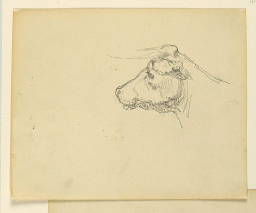 Study for "Herding," "The Progress of Civilization: Hunting, Herding, Agriculture," State Capitol, Des Moines, IA