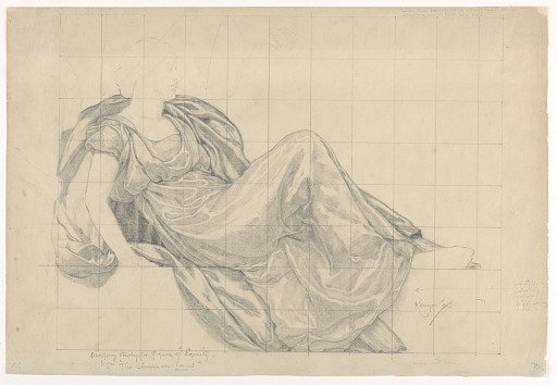 Study for "Equity," "The Reign of the Law," Appellate Division Court House, New York, NY