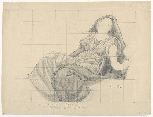 Study for "The Common Law," "The Reign of the Law," Appellate Division Court House, New York, NY