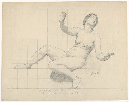 Study for "The Common Law," "The Reign of the Law," Appellate Division Court House, New York, NY
