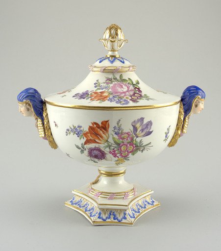 Tureen with Sphinx-Head Handles