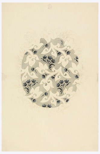 Project for a woven or printed fabric