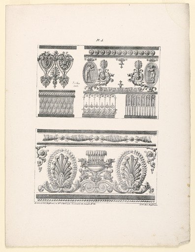 Three Friezes, plate 4 fr