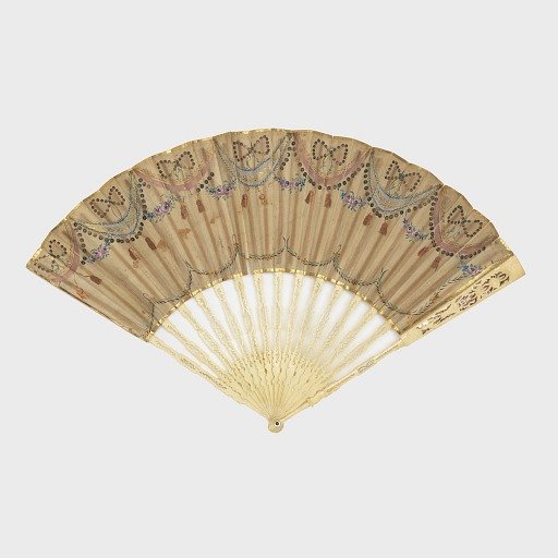 Folding fan and case