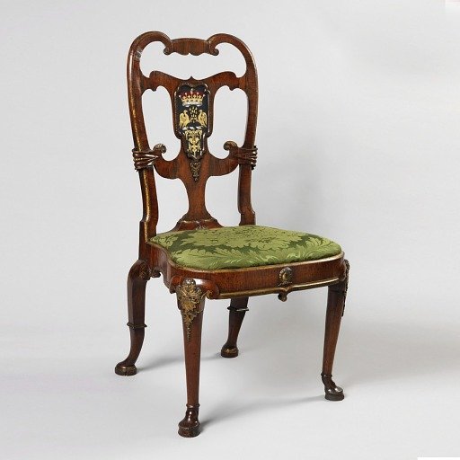 Side Chair with Coat of Arms of Fourth Earl of Scarsdale