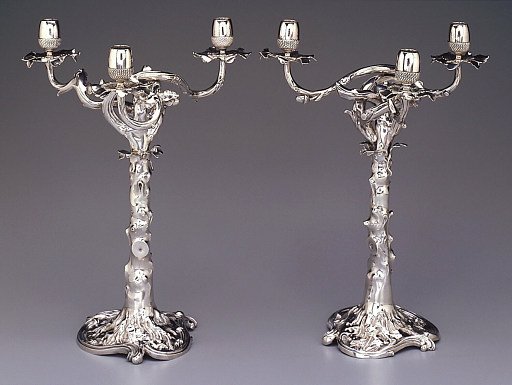 Three-Arm Candelabrum