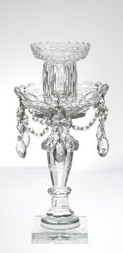 Candlestick and drip pan