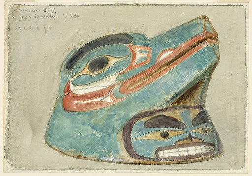 Tlingit (Indigenous Alaskan) Helmet
