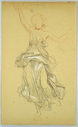 Study of a Female Figure (Victory)