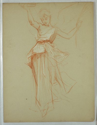 Study of a Female Figure (Victory)