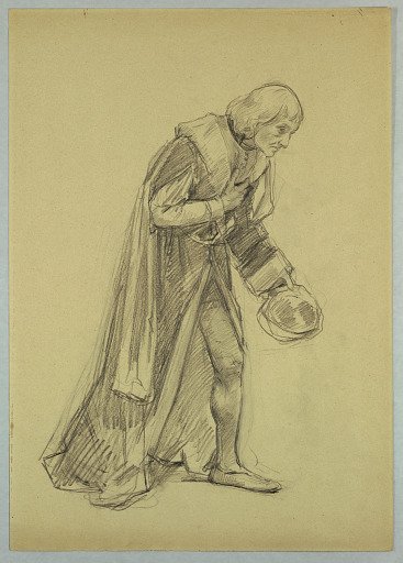 Study of a Bowing Man (Christopher Columbus)