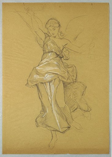 Study of a Female Figure (Victory)