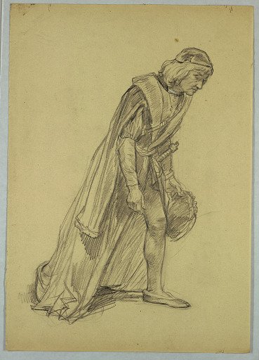 Study of a Bowing Man (Christopher Columbus)