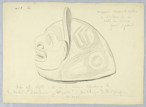 Tlingit (Indigenous Alaskan) Mask