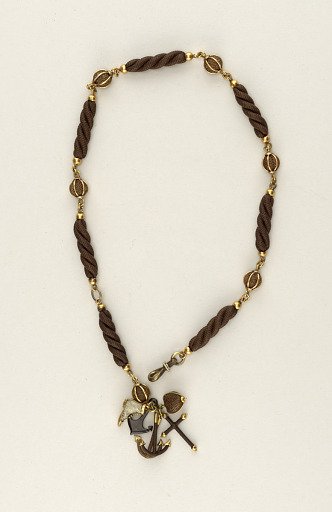 Watch chain and stud