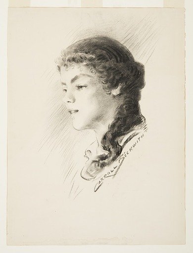 Portrait, possibly Elizabeth Vail