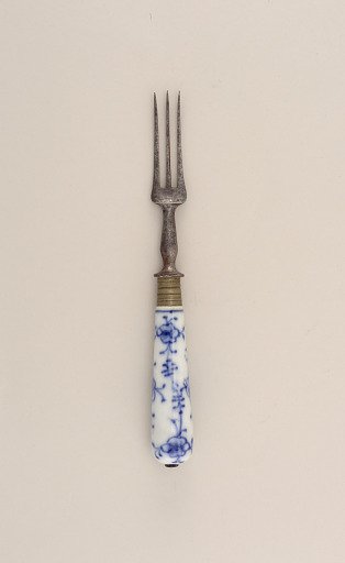 Fork with Porcelain Handle (Paired with Knife)