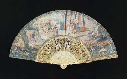 Pleated fan