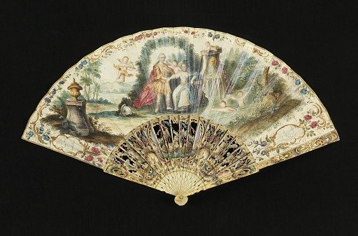 Pleated fan
