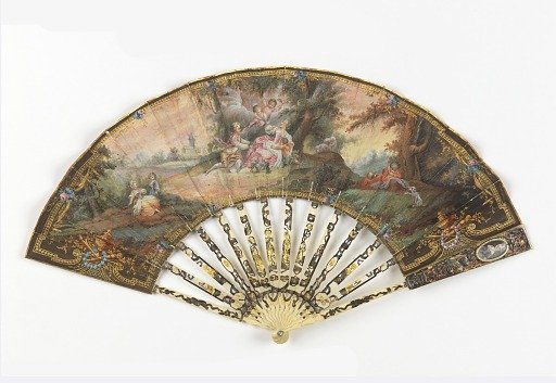 Pleated fan