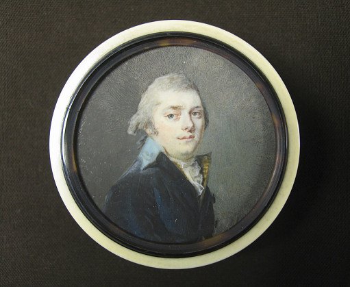 Box mounted with a portrait miniature