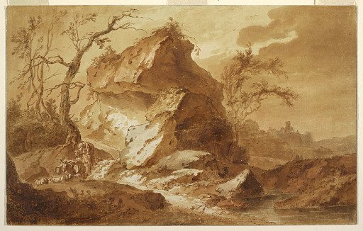 A mountainous landscape
