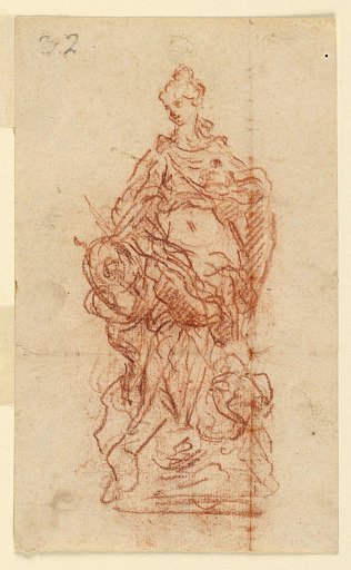 Preparatory Study for the Sculpture of Queen Leszczynska as Juno