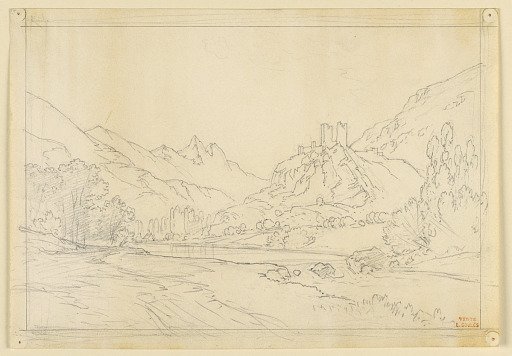 A Valley in Mountainous Country