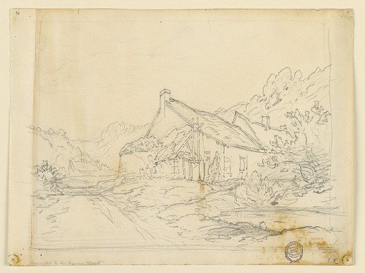 Peasant Houses in a Valley