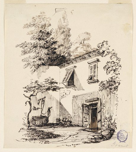 Courtyard of a house