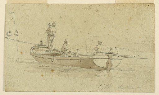 Fishing Boat at Italian Lake