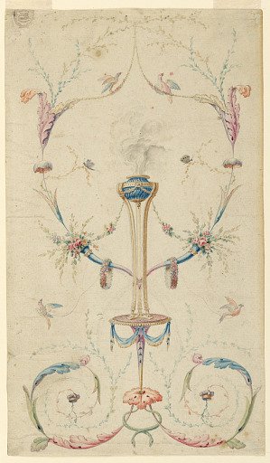 Project for the Decoration of an Oblong Panel